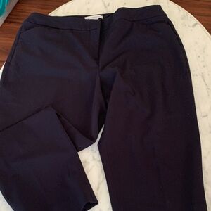 Liz Claiborne Navy Women's Straight Leg Pants